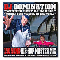 190 Song Hip-Hop Master Mix (2 CDS)