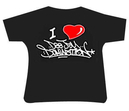 DJ DOMINATION FEMALE T SHIRT